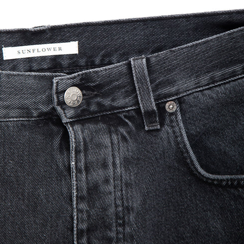 Sunflower Wide Twist Washed Black 5083 Degli Uberti